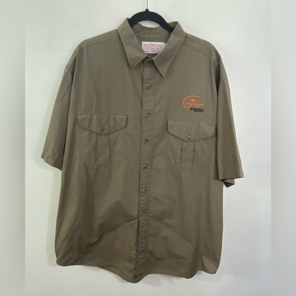 Filson Other - CC Filson Field Green Short Sleeve Vintage Shirt XXL Hunt Camp Utility Work